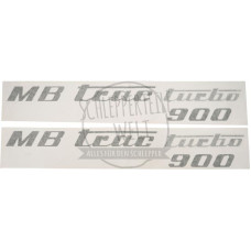 Aufklebersatz MB Trac turbo 900, olivgrün passend für Mercedes-Benz Trac 900