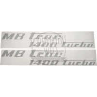 Aufklebersatz Trac 1400 turbo, olivgrün passend für Mercedes-Benz Trac 1600