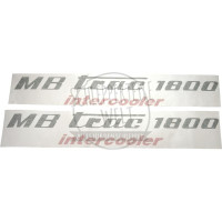 Aufklebersatz Trac 1800, olivgrün passend für Mercedes-Benz Trac 1800