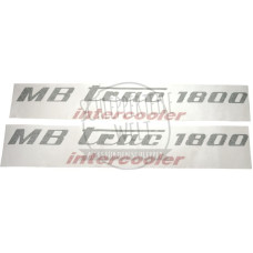 Aufklebersatz Trac 1800, olivgrün passend für Mercedes-Benz Trac 1800