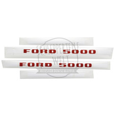 Aufklebersatz neue Ausführung für Fordson / Ford 5000