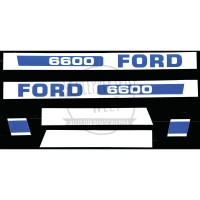 Aufklebersatz passend für Fordson / Ford 6600 - 83928530