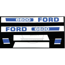 Aufklebersatz passend für Fordson / Ford 6600 - 83928530
