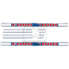 Aufklebersatz passend für Fordson / Ford 7000