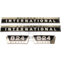 Aufklebersatz passend für McCormick / IHC 824