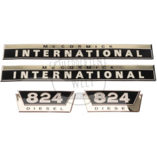 Aufklebersatz passend für McCormick / IHC 824