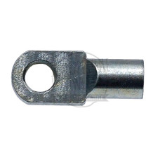 Auge Gasdruckdämpfer Stahl gelb/verzinkt D mm M8, E mm 5, A mm 8