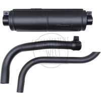 Auspufftopf mit Rohr lange Ausführung für Deutz-Fahr 4005 4006 4506 5006 5506 6206