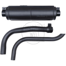 Auspufftopf mit Rohr lange Ausführung für Deutz-Fahr 4005 4006 4506 5006 5506 6206