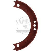 Bremsbacke ohne Bremsbelag für Hanomag R22 R28 R324 R442 Brillant 600 Granit 500