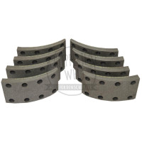 Bremsbelag Satz  mit Nieten für Mercedes-Benz OM352 OM366 Trac 1300 1400 1500 1600 1800