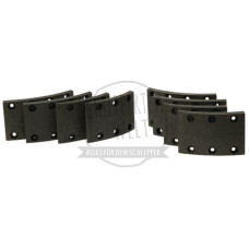 Bremsbelagsatz Stärke 11mm mit Nieten für Mercedes-Benz Trac 1100 1300 A4424236910