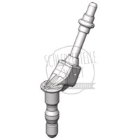 Einhandstecker 125 mm - 38 mm - Scharmüller 02.453.128
