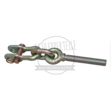 Endstück Unterlenker Gewinde links, A (mm) 16 x 2, B (mm) 14