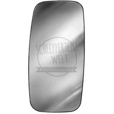 Ersatzglas Hauptspiegel beheizt 24V 363x175x3 passend für rechts / links für MAN