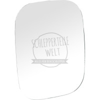 Ersatzglas Spiegelglas stark gewölbt -  211 x 161 mm