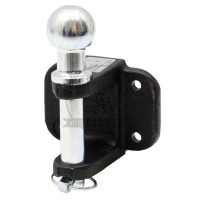 Flanschkugel Anhängerkupplung 4 Lochflansch A (mm) 50, B (mm) 83, C (mm) 10,5