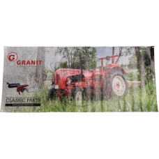 Granit Classic Parts Banner Porsche 1850 x 800 mm