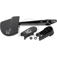 Griff Grammer Sitz für Komfortmodul in Farbe schwarz Ersatz für GRAMMER 1524704