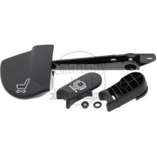 Griff Grammer Sitz für Komfortmodul in Farbe schwarz Ersatz für GRAMMER 1524704