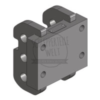 Konsole 140x80 M20 passend für Mercedes Benz MB-Trac 700, 800, 900, 1000, 1100
