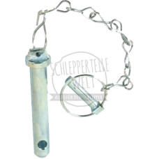 Oberlenkerbolzen mit Kette, Kategorie 1, A (mm) 19