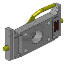 Scharmüller Adapterplatte Höhenverstellbar mit Handgriff Schienenbreite 314 mm Scharmüller Adapterplatte Höhenverstellbar mit Handgriff Schienenbreite 314 mm