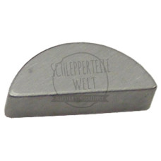 Scheibenfeder Wasserpumpe für Hanomag Brillant 600 rund ab Motor Nr. 1455546