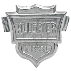 Schild Allgaier passend für Porsche-Diesel