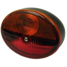 Schluss-Blinkleuchte links mit Kennzeichenleuchte