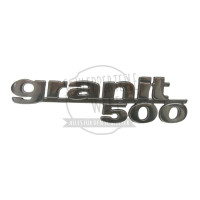 Schriftzug Granit 500 passend für Hanomag 501 501 E Granit 500/1