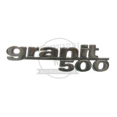 Schriftzug Granit 500 passend für Hanomag 501 501 E Granit 500/1