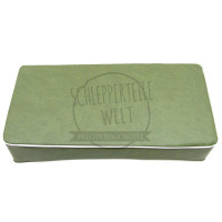 Seitenkissen für Trecker Traktor Oldtimer - grün PVC, 48 x 25 cm, passend für Deutz