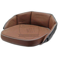 Sitzkissen - Kissen braun für Trecker Traktor Oldtimer