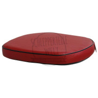 Sitzkissen - Kissen für Trecker Traktor Oldtimer - PVC - rot