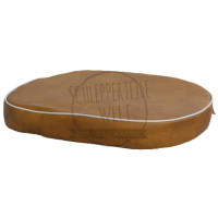 Sitzkissen - Kissen für Trecker Traktor Oldtimer - braun