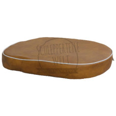 Sitzkissen - Kissen für Trecker Traktor Oldtimer - braun