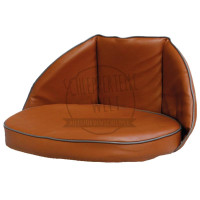 Sitzkissen - Kissen für Trecker Traktor Oldtimer - Farbe braun