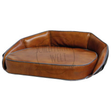 Sitzkissen - Kissen für Trecker Traktor Oldtimer - braun