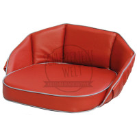 Sitzkissen - Kissen für Trecker Traktor Oldtimer - rot