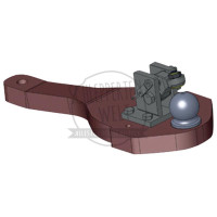 Tragplatte K80 passend für Massey Ferguson 8250 8260 8270 8280 00.960.461.0-A24