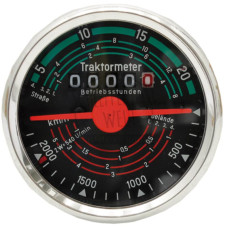 Traktormeter Drehrichtung rechts 20 km/h Einbaumaß 80mm für Fendt F 230GT F 231GT