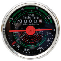 Traktormeter Drehrichtung rechts 20 km/h Einbaumaß 80 mm für Fendt FW 140 150 KD 412