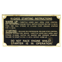 Typenschild passend für Massey Ferguson