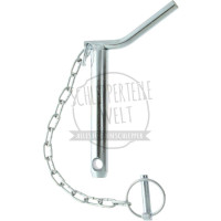 Unterlenkerbolzen mit Kette, Kategorie 1, A mm 22
