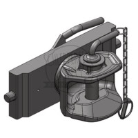Zugmaul drehbar W293 K1 Scharmüller 03.2935.01-A02