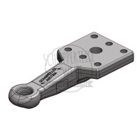 Zugöse Ausführung Flansch, D-Wert kN 102,4, Lochbild mm 130 x 115