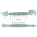 Mechanischer Oberlenker Cat 4/3 passend für Fendt Fendt 02.1172.00.4