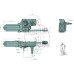 Wischermotor für John Deere 8R 230 8R 250 8R 280 8R 310 8R 340 8R 370 TA20948