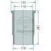 Laufbuchse Kolben-Ø 110 mm, Buchsen-Ø unten 118 mm für Hanomag R 40 R 45 R 55